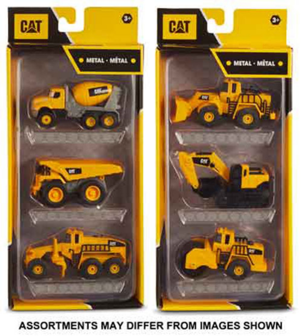 Picture of CAT Metal Machines 3Pk assorted ( ONLY SOLD in Display of 6 )