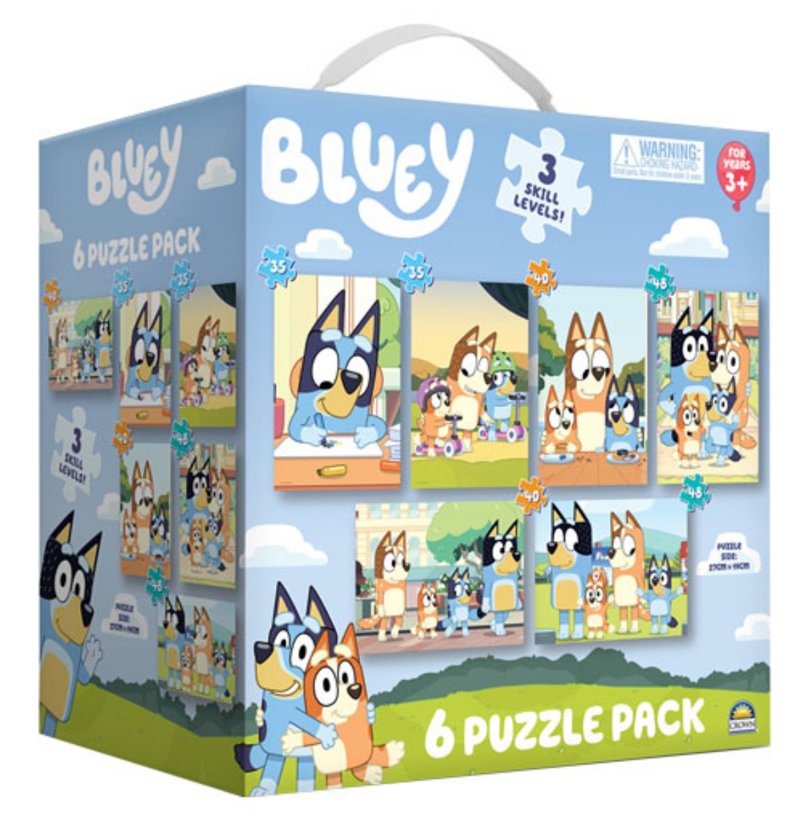 Picture of Bluey 6 in 1 Puzzles