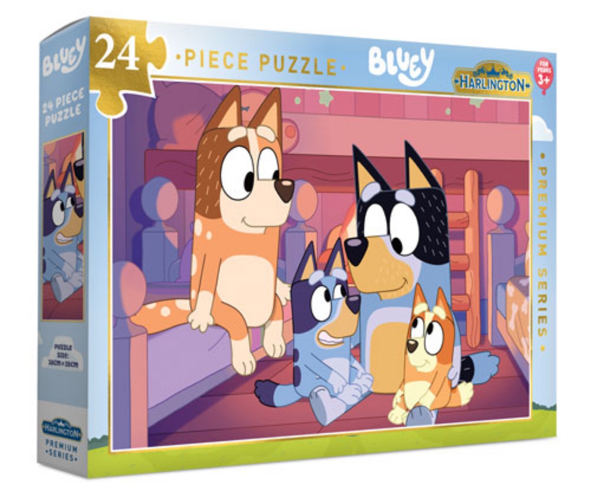 Picture of Bluey Harlington Premium Kids 24pce Puzzle