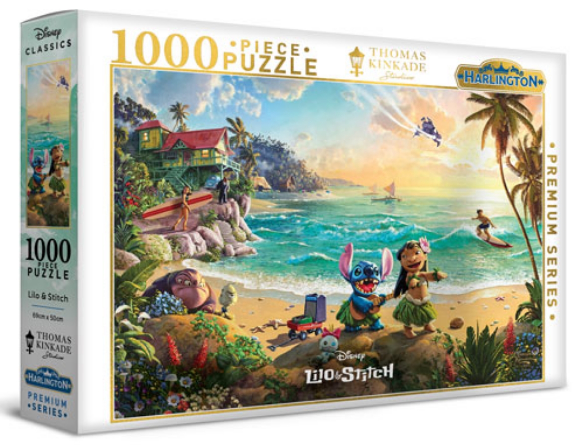 Picture of Thomas Kinkade 1000pce Premium Puzzle - Lilo & Stitch
