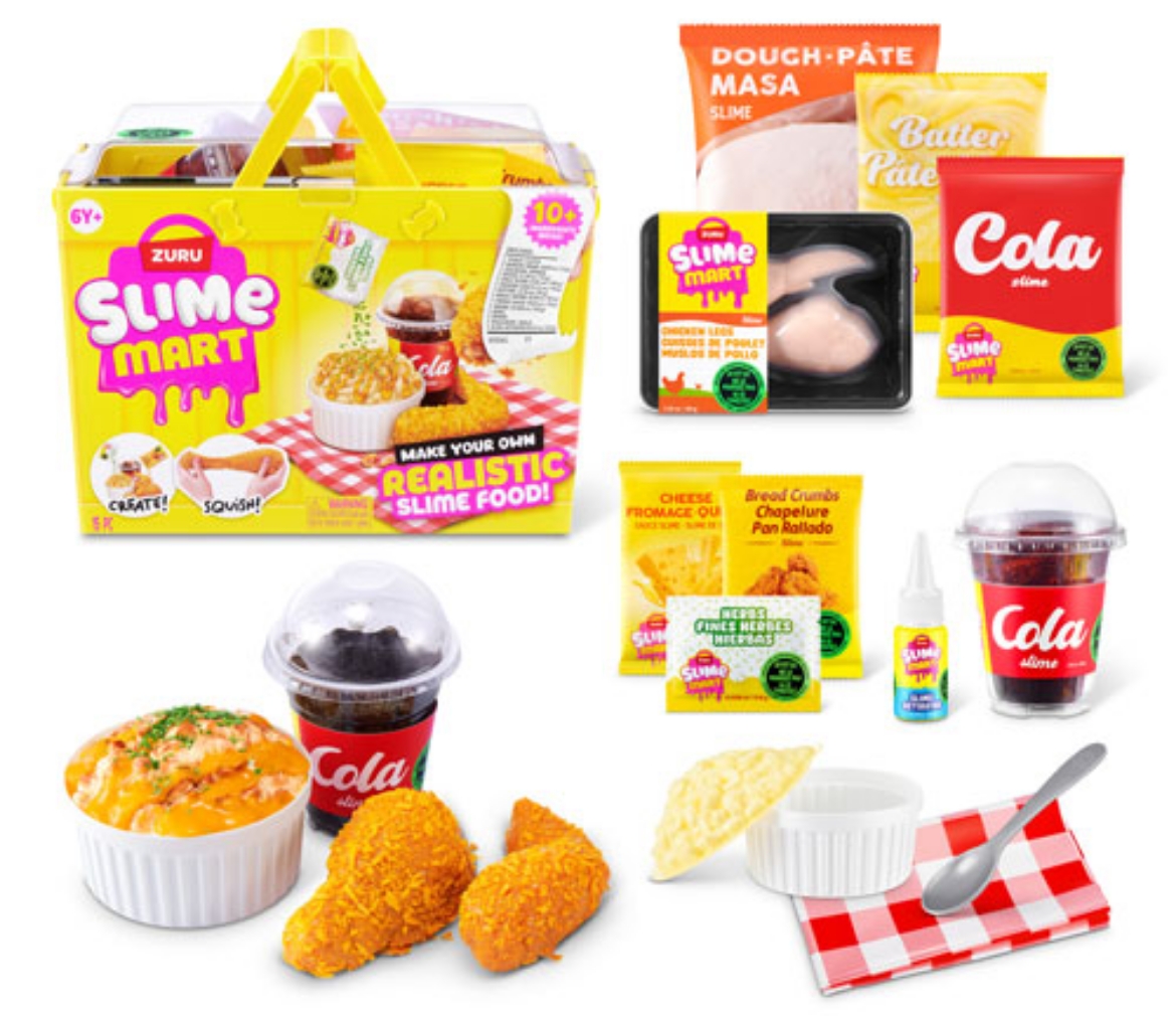 Picture of ZURU Slime Mart - Shopping Basket Series 2 - Fast Food