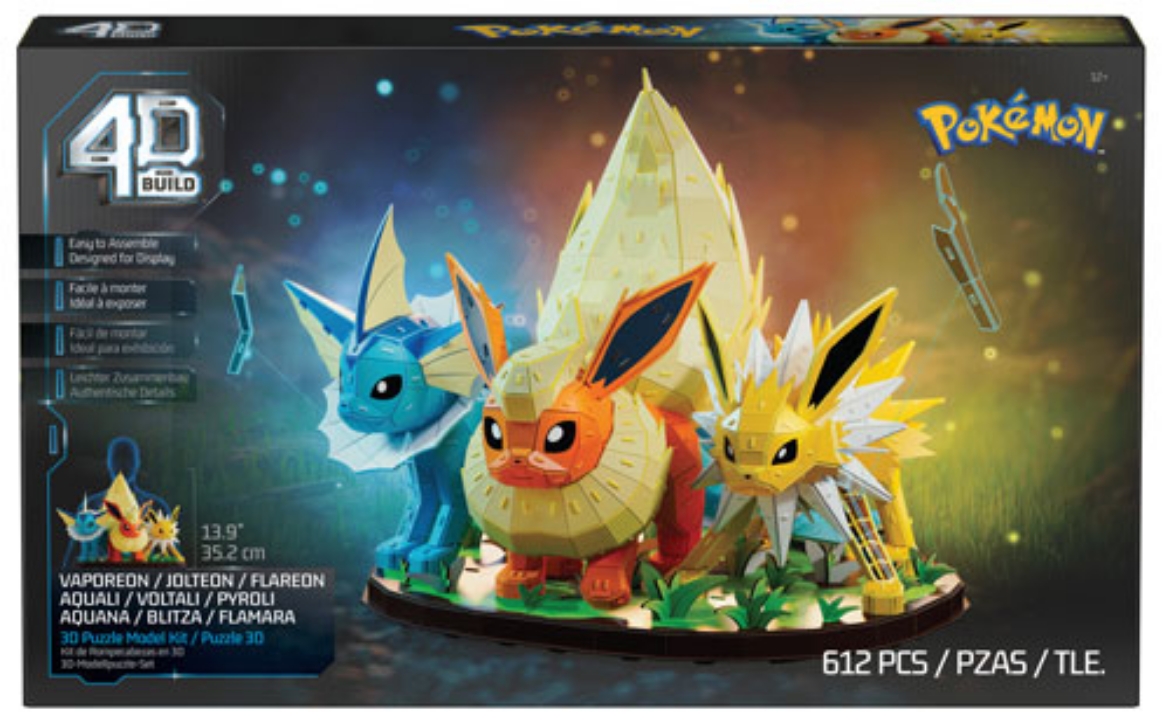 Picture of 4D Build Pokemon - Evolution 3 Pk