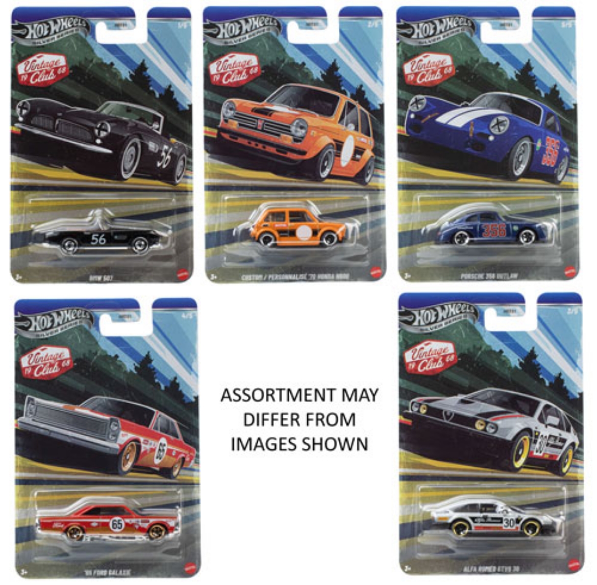 Picture of Hot Wheels Vintage Vehicles assorted ( ONLY SOLD in Carton of 10 )