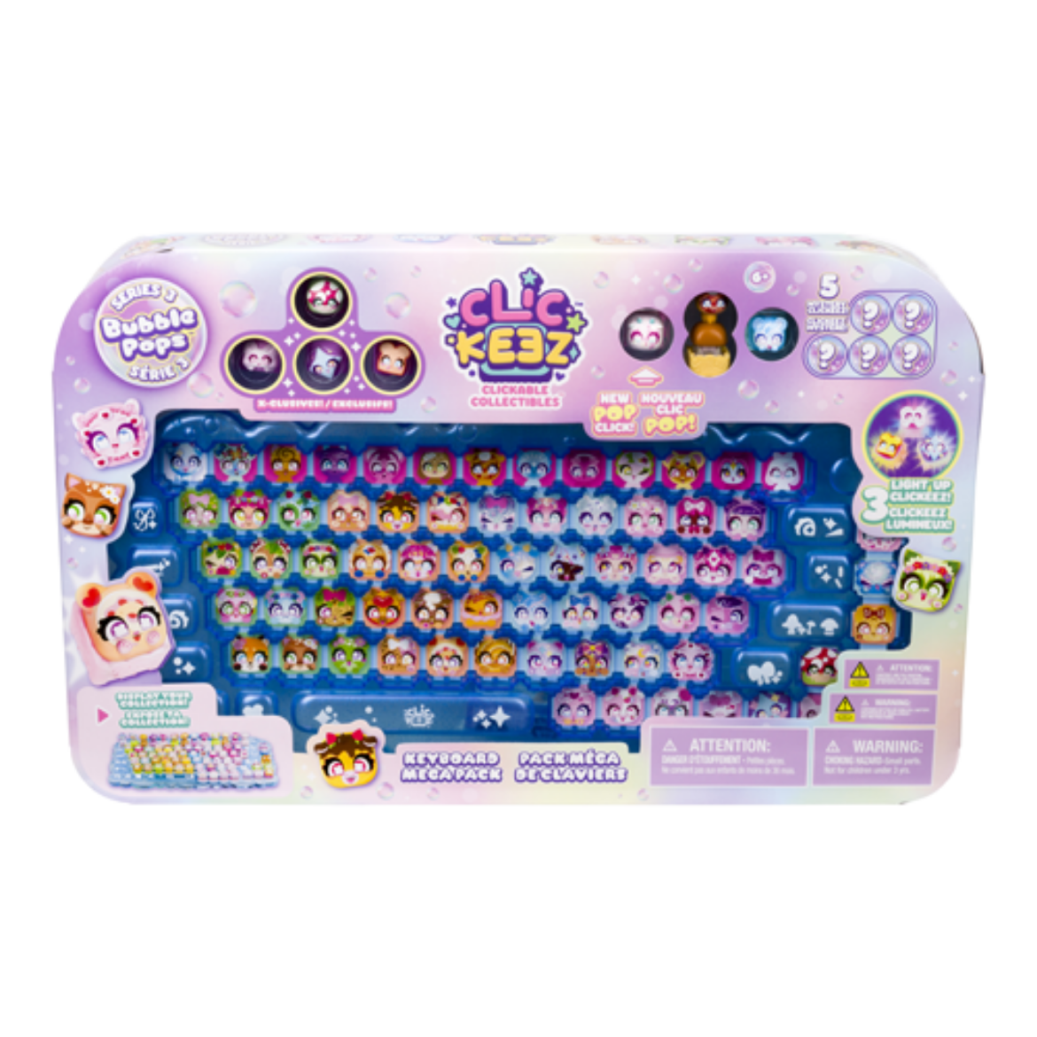 Picture of Clickeez Series 3 Bubble Pops - Keyboard Mega Pack