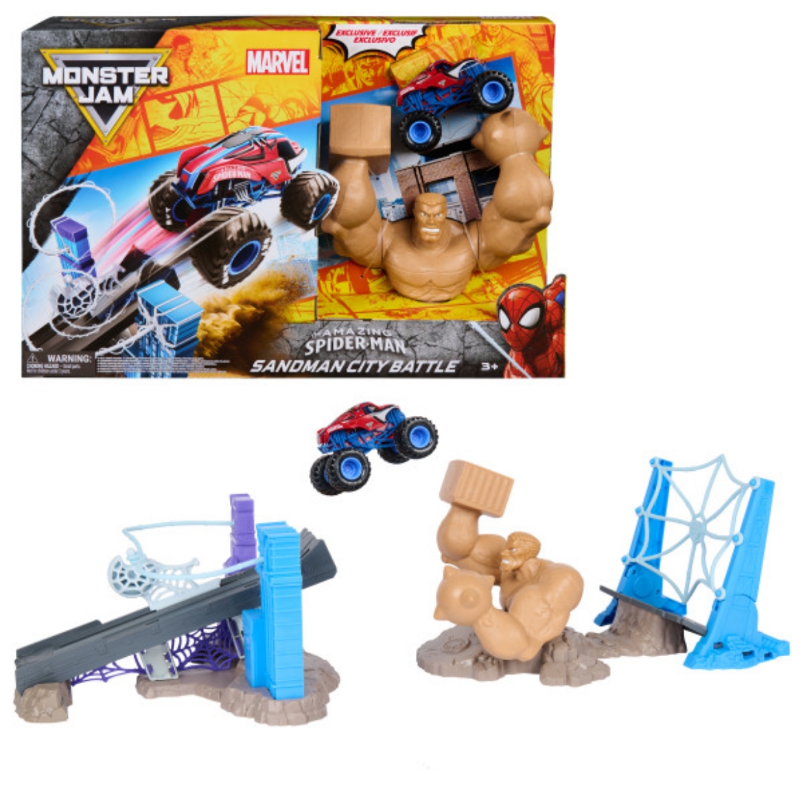 Picture of Monster Jam Marvel Spider-Man Playset