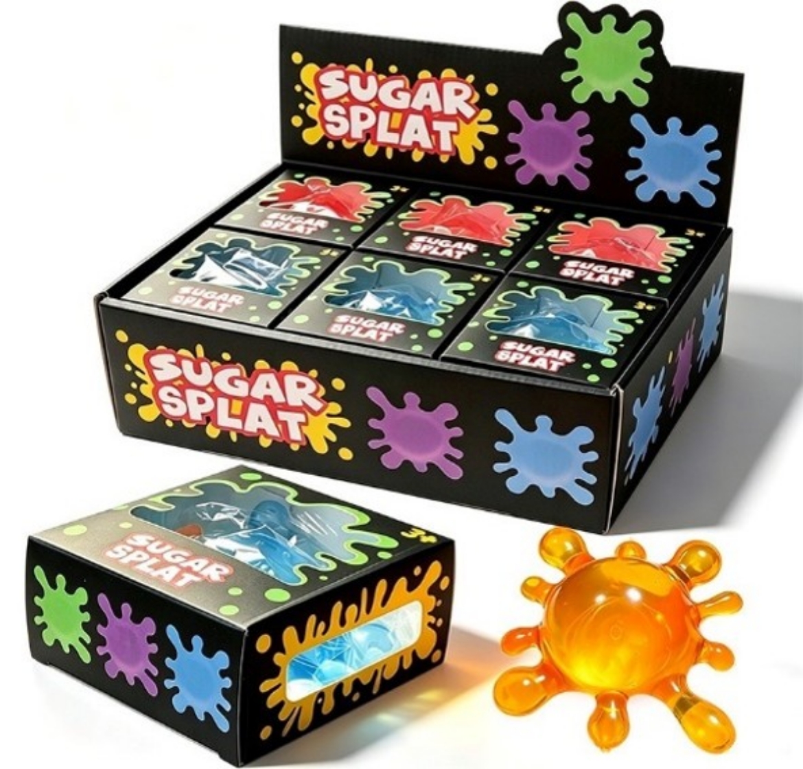 Picture of Squishy Sugar Splat assorted ( ONLY SOLD in Display of 12 )