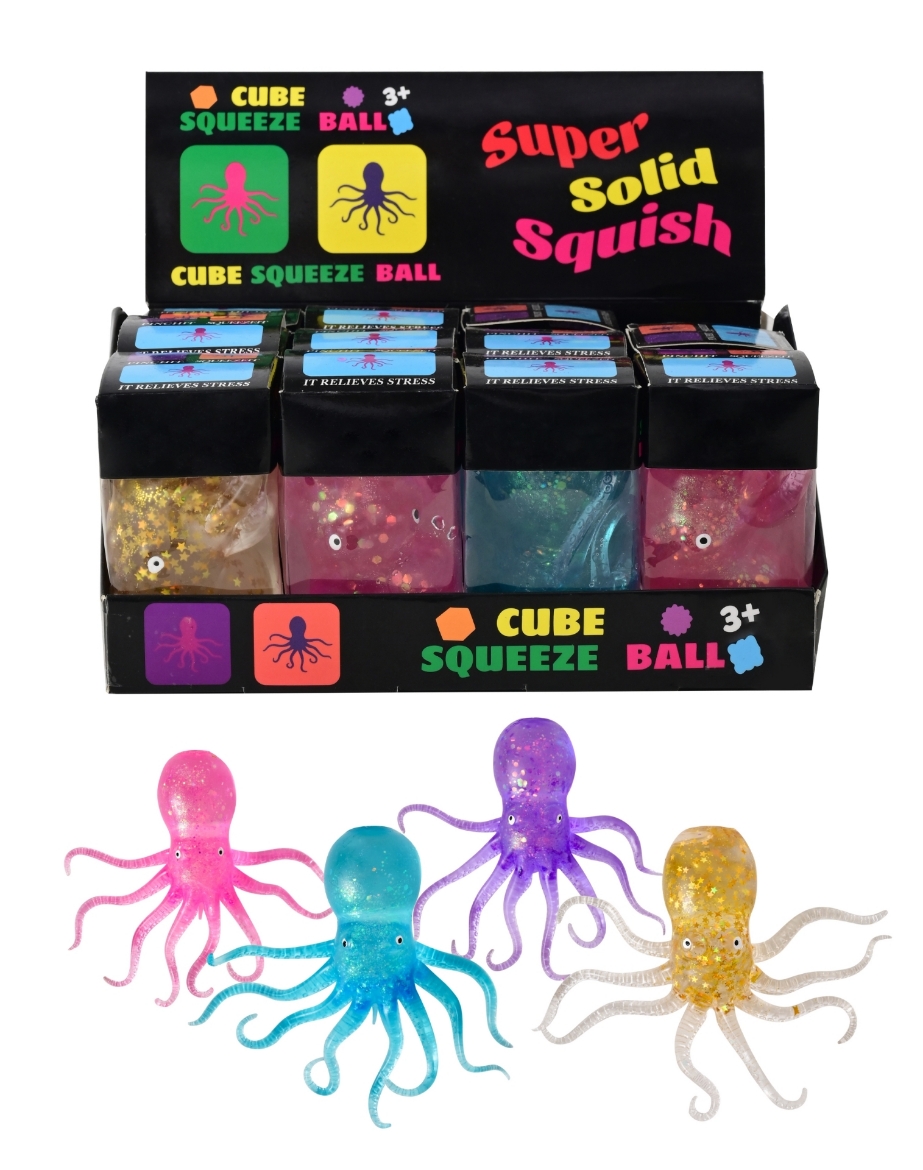 Picture of Squishy Maltose Octopus assorted ( ONLY SOLD in Display of 12 )