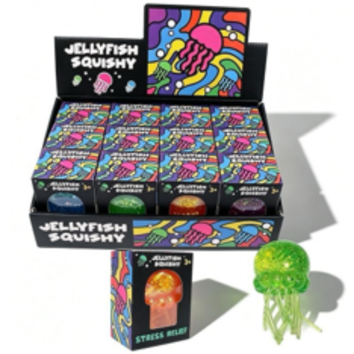 Picture of Squishy Maltose Jellyfish assorted ( ONLY SOLD in Display of 12 )