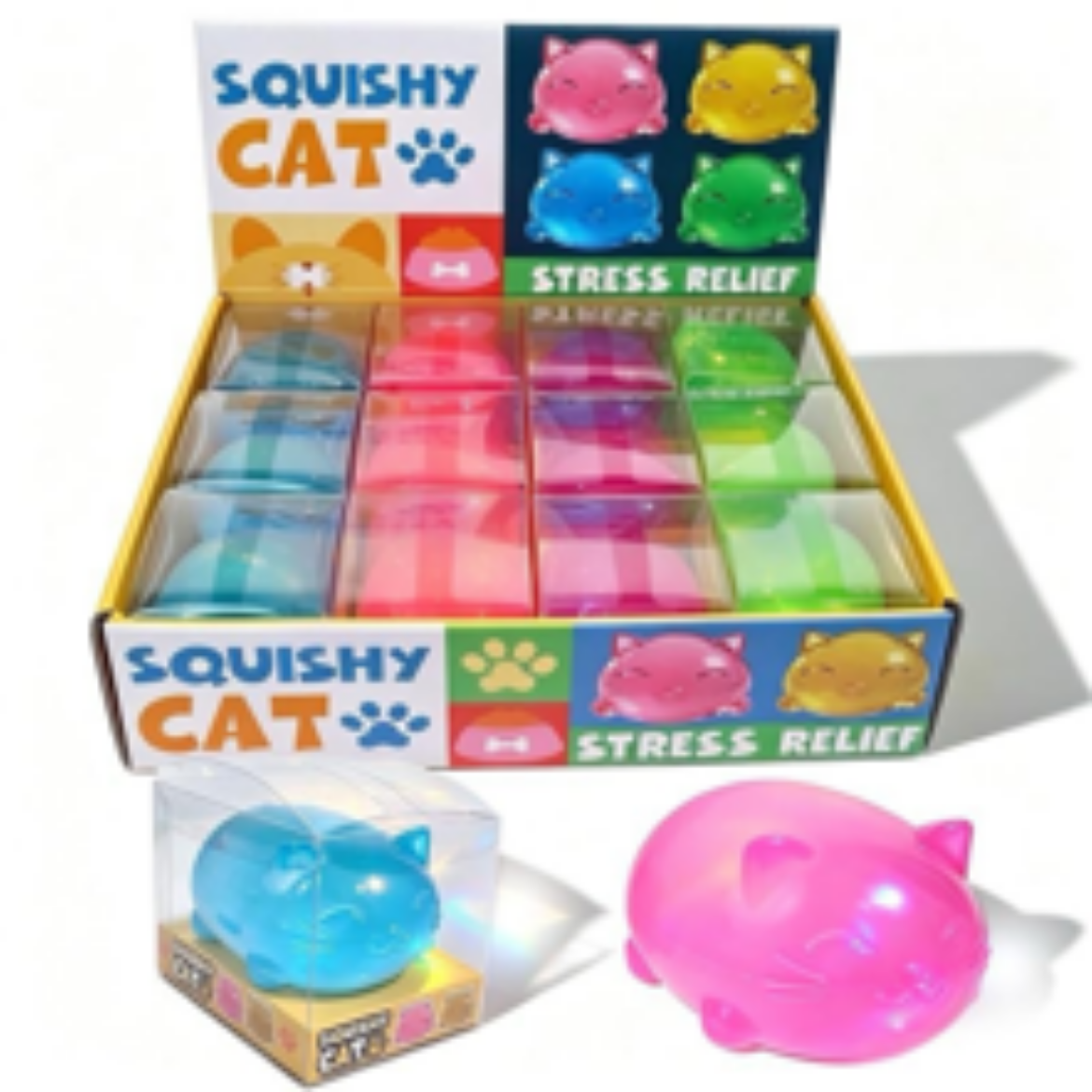 Picture of Squishy Maltose Kitty assorted ( ONLY SOLD in Display of 12 )