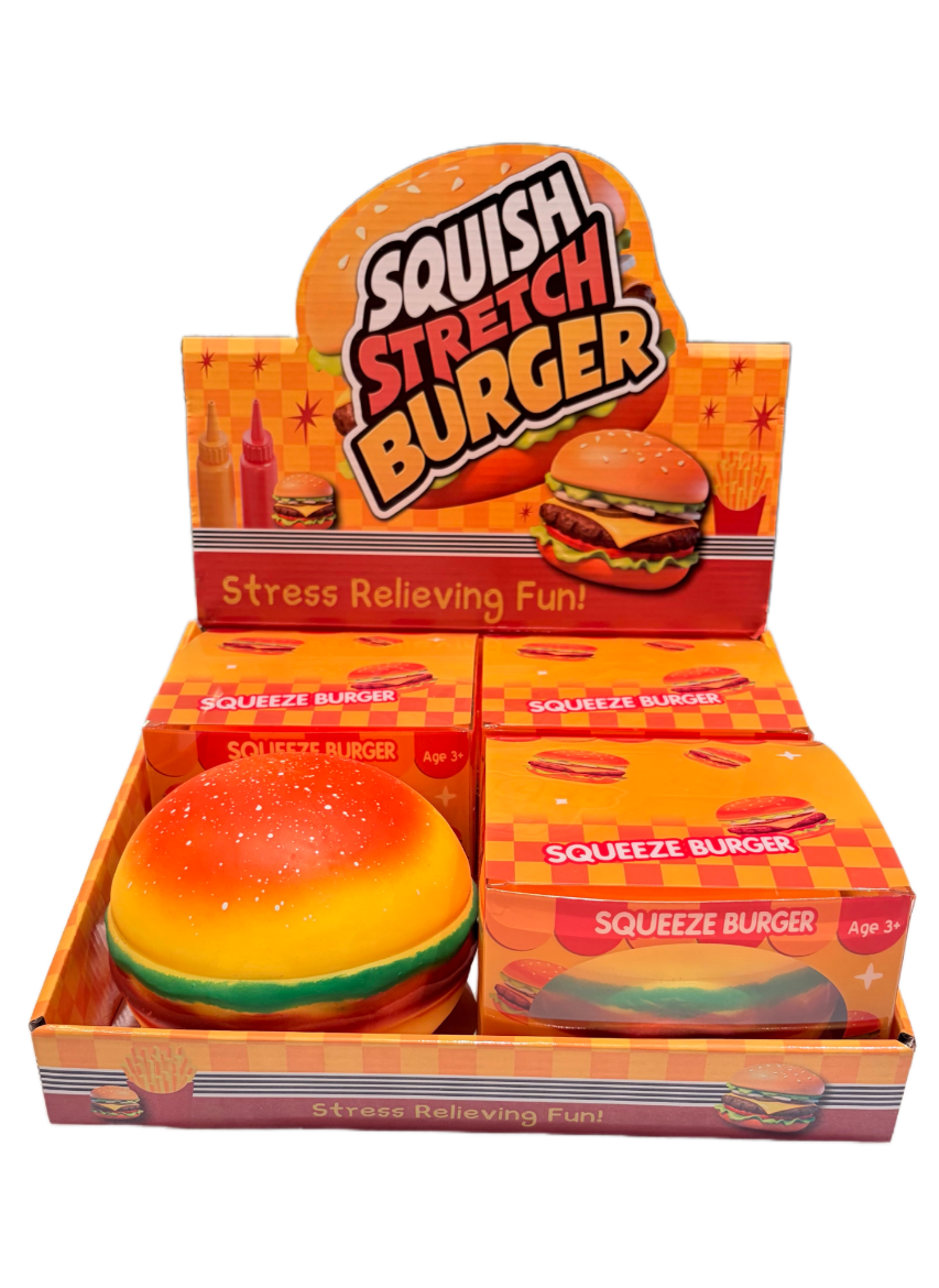 Picture of Squishy Jumbo Burger ( ONLY SOLD in Display of 4 )