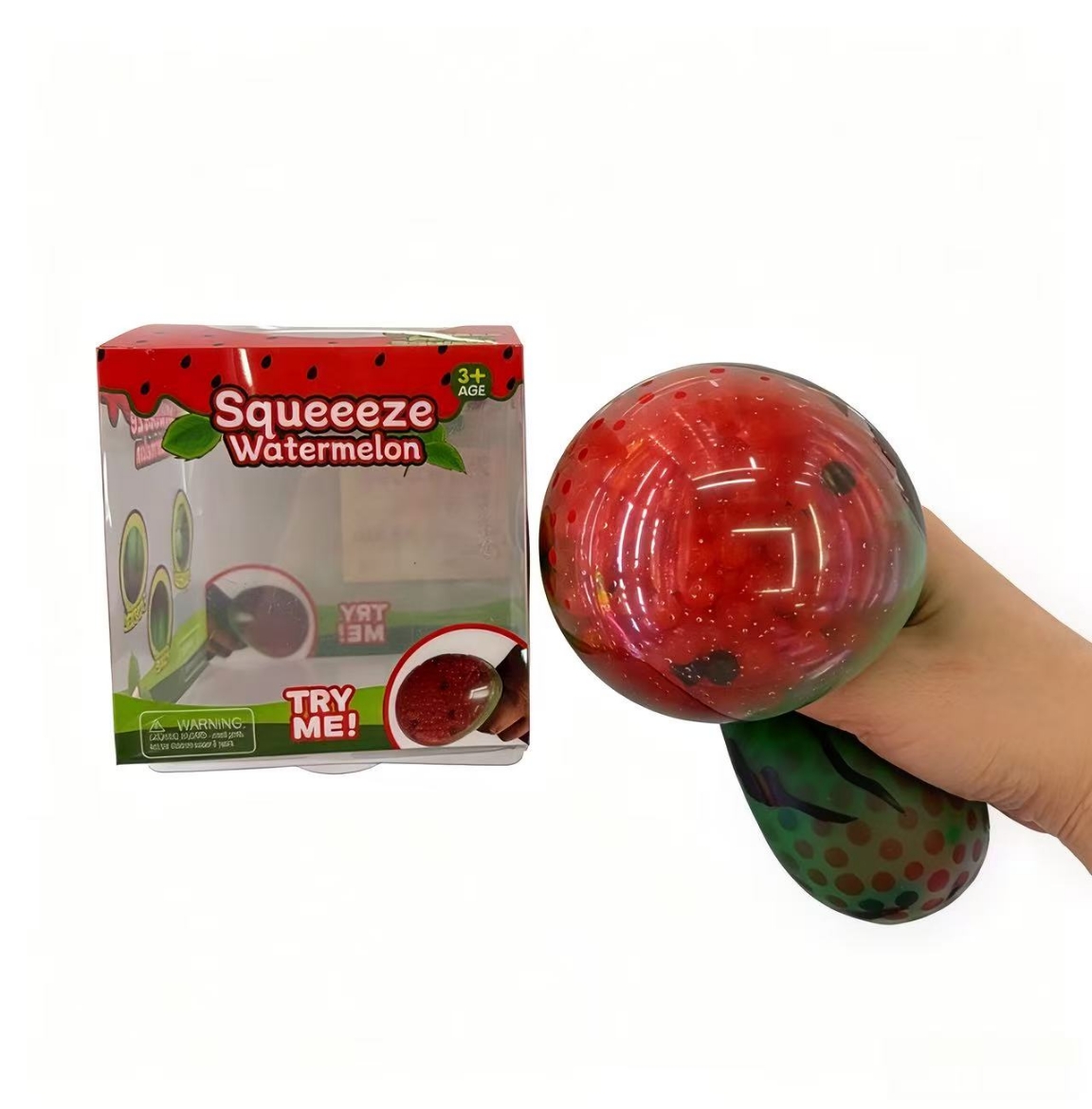 Picture of Squishy Large 10cm Bead Filled Watermellon
