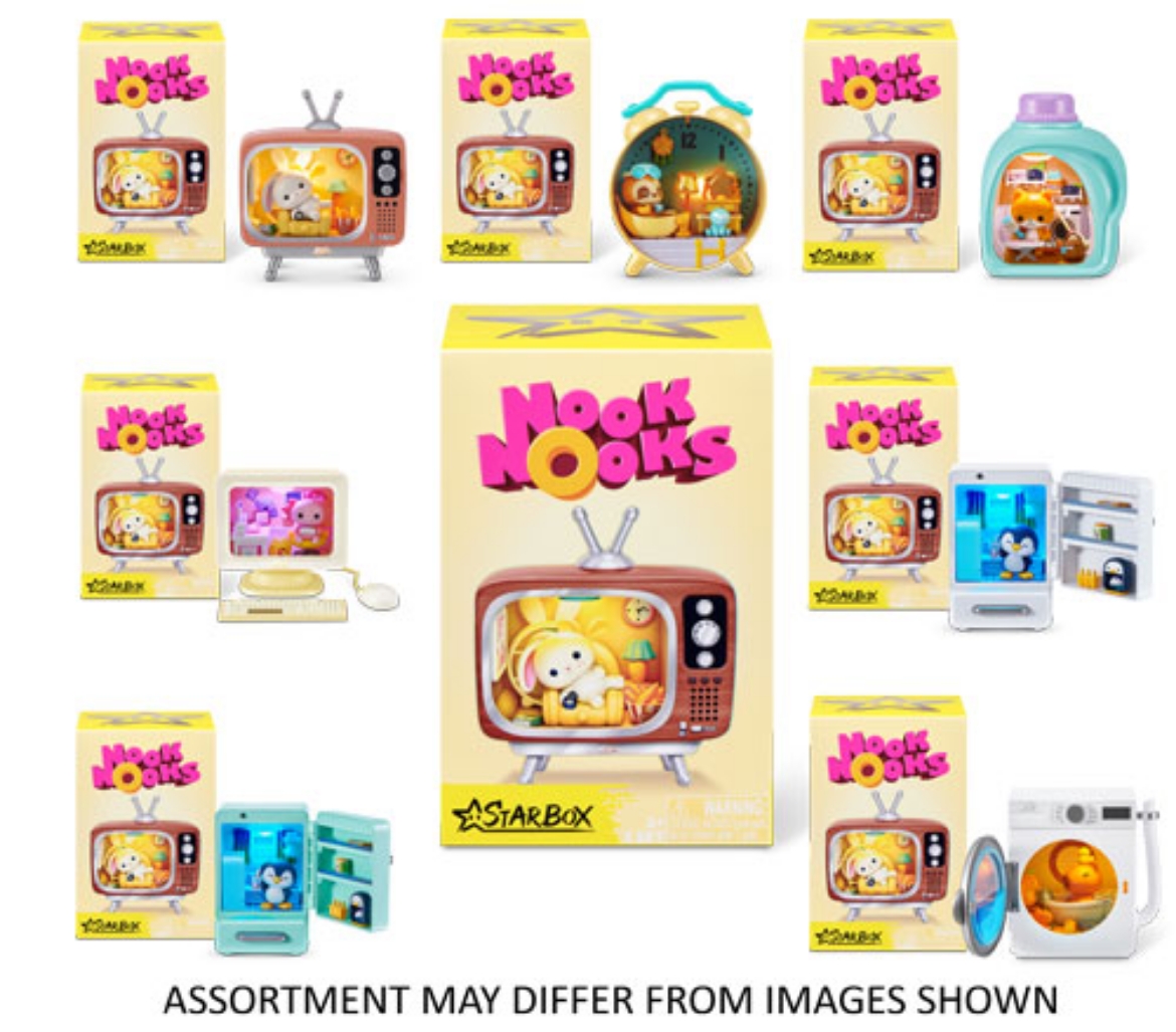 Picture of STAR BOX Nook Nooks Blind Box Series 1 ( ONLY SOLD in Display of 6 )