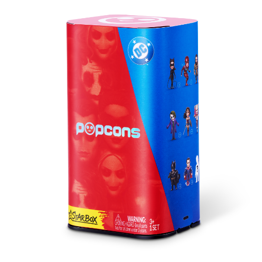 Picture of STAR BOX Popcorns - DC Heroes & Villains Blind Box Series 1 ( ONLY SOLD in Display of 6 )