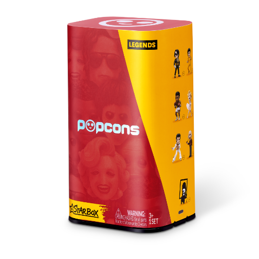 Picture of STAR BOX Popcorns - Legends Blind Box Series 1 ( ONLY SOLD in Display of 6 )
