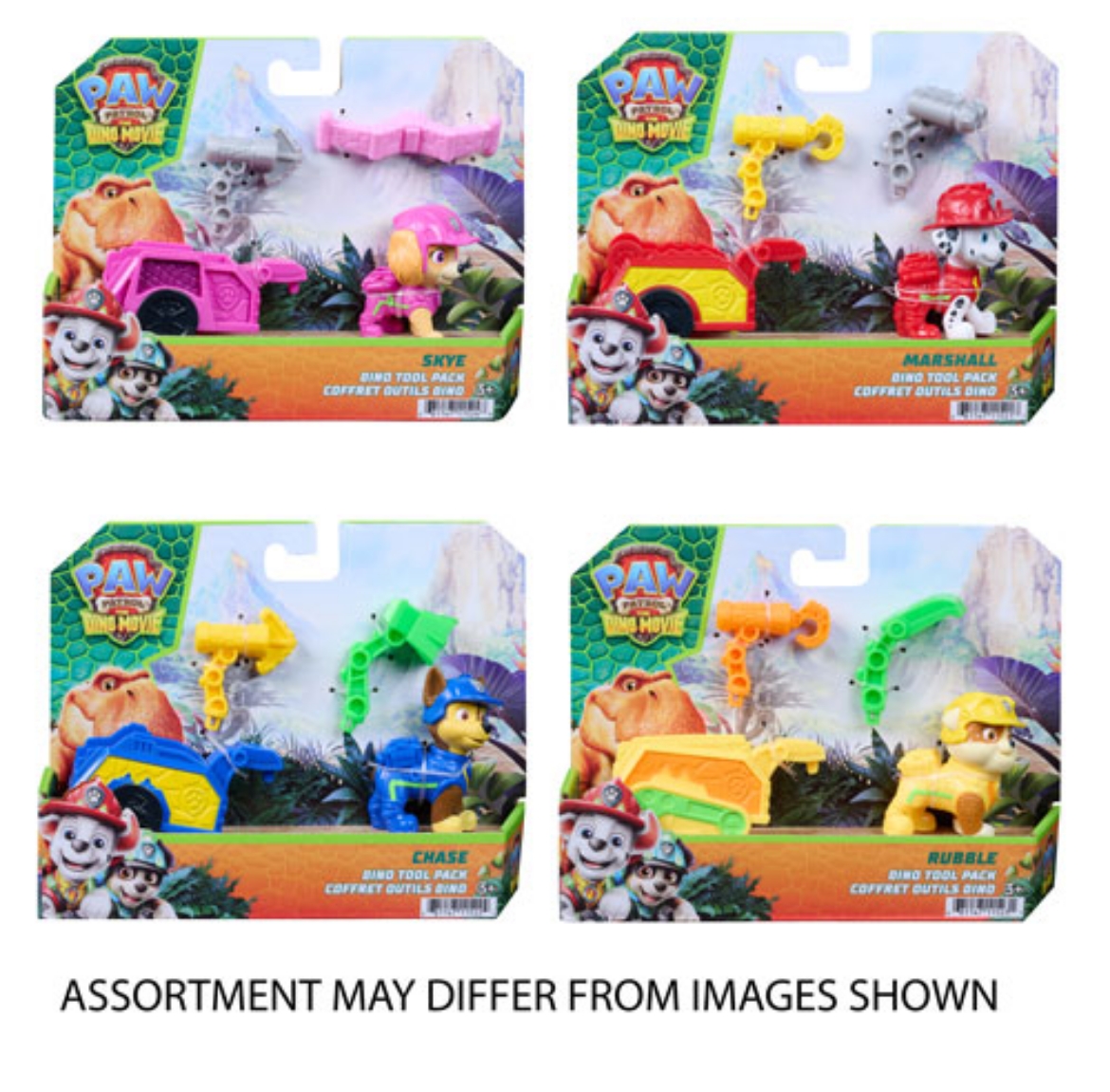 Picture of PAW Patrol The Dino Movie - Dino Tool Figure assorted ( ONLY SOLD in Carton of 5 )