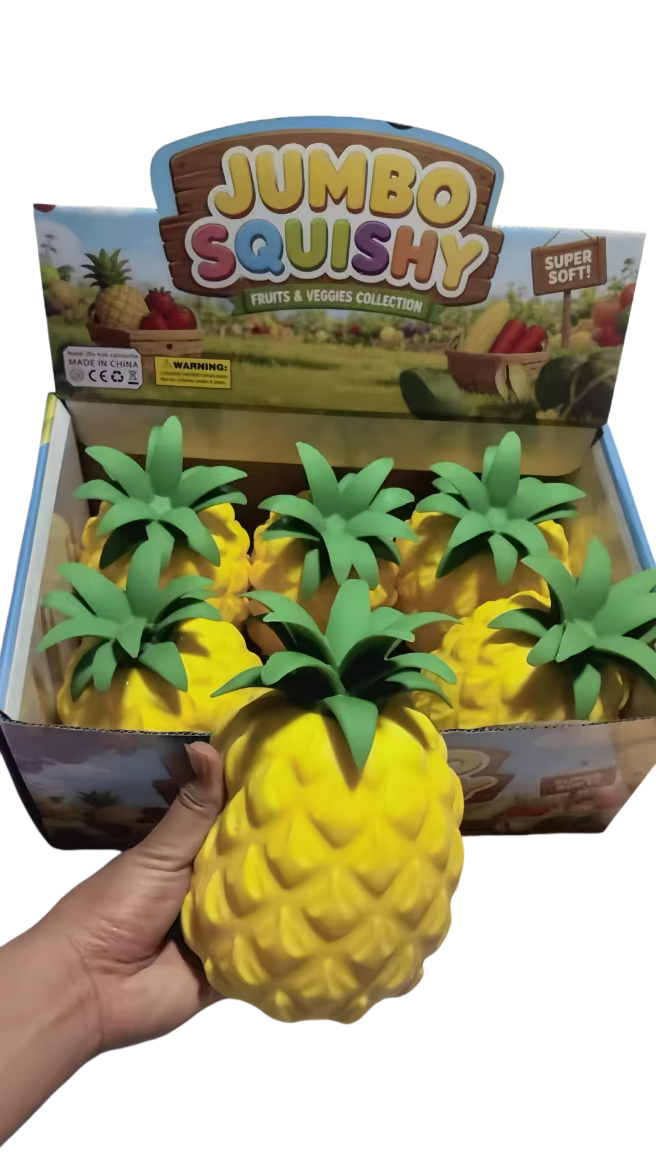 Picture of Squishy Jumbo Pineapple ( ONLY SOLD in Display of 6 )