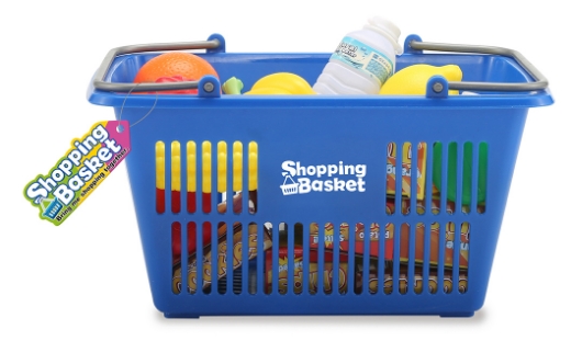 Picture of Shopping Fruit & Accessories Basket 19 pc