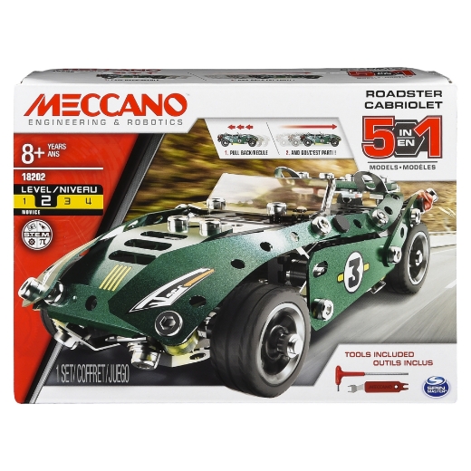Picture of Meccano Masters 5 Multi Model Set - Roadster