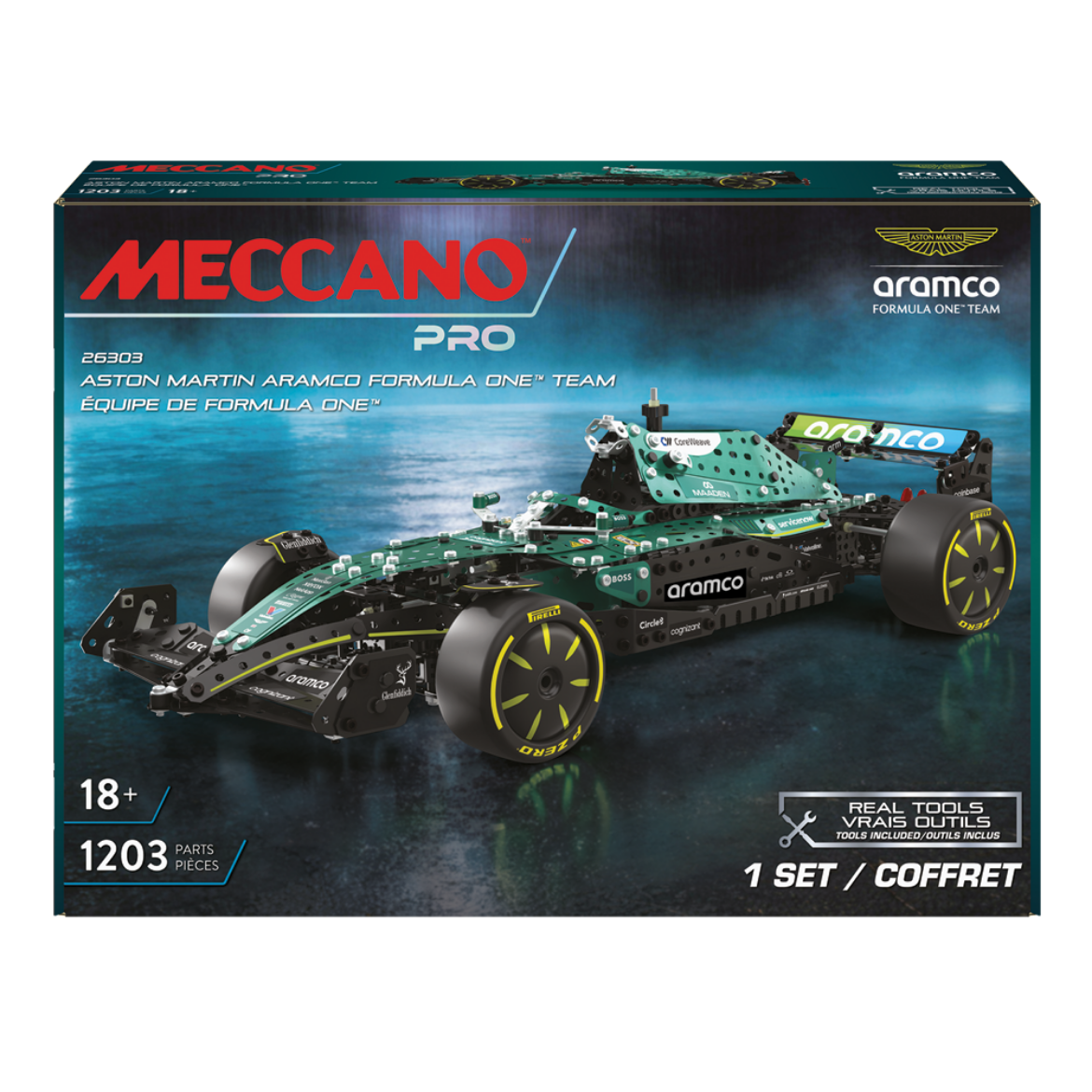 Picture of Meccano Pro 1:8 Aston Martin F1® AMR24 Race Car