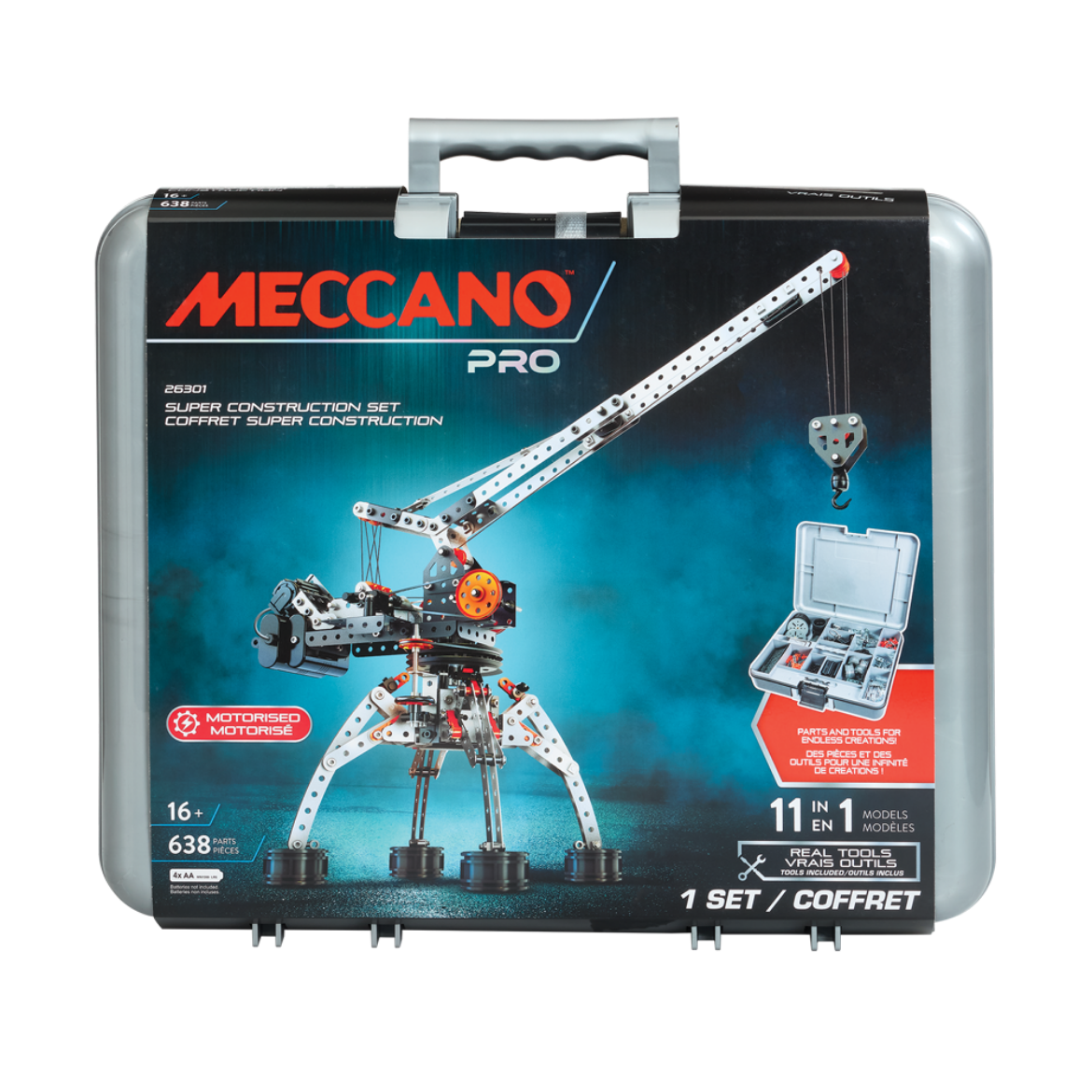 Picture of Meccano Pro Super Construction Set 11 in 1