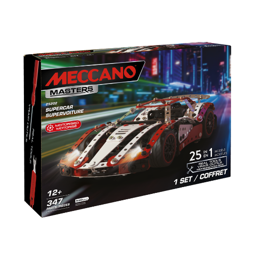 Picture of Meccano Masters 25 Multi Model Set - Supercar