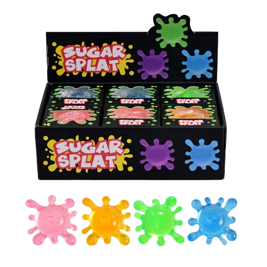 Picture of Squishy Sugar Splat assorted ( ONLY SOLD in Display of 12 ) - SOLD OUT !!