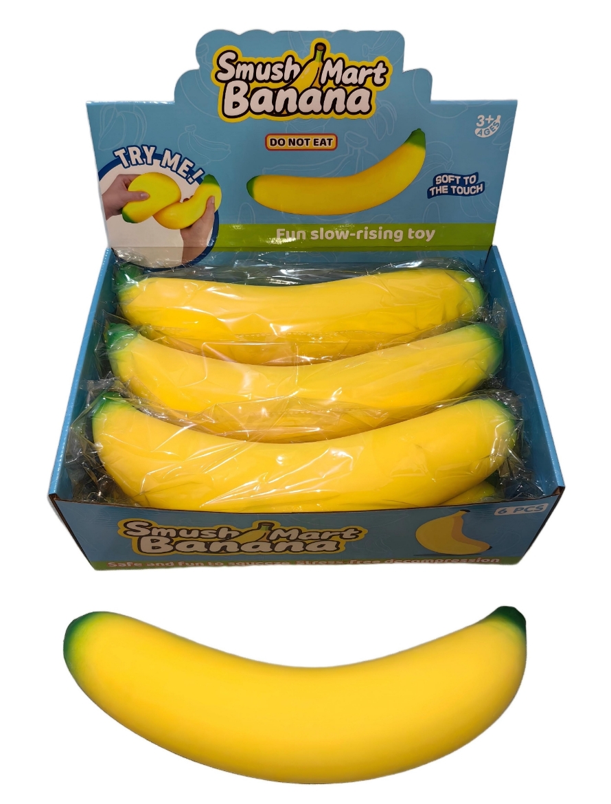 Picture of Squishy Jumbo Banana ( ONLY SOLD in Display of 6 )