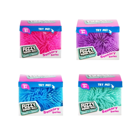 Picture of Trend Hub Fuzzy Squish-Ball assorted ( ONLY SOLD in Display of 12 )
