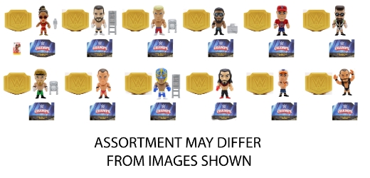 Picture of WWE Pop n Lock Champs Series 1 assorted ( ONLY SOLD in Display of 12 )