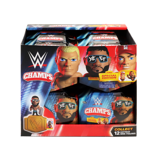 Picture of WWE Pop n Lock Champs Series 1 assorted ( ONLY SOLD in Display of 12 )