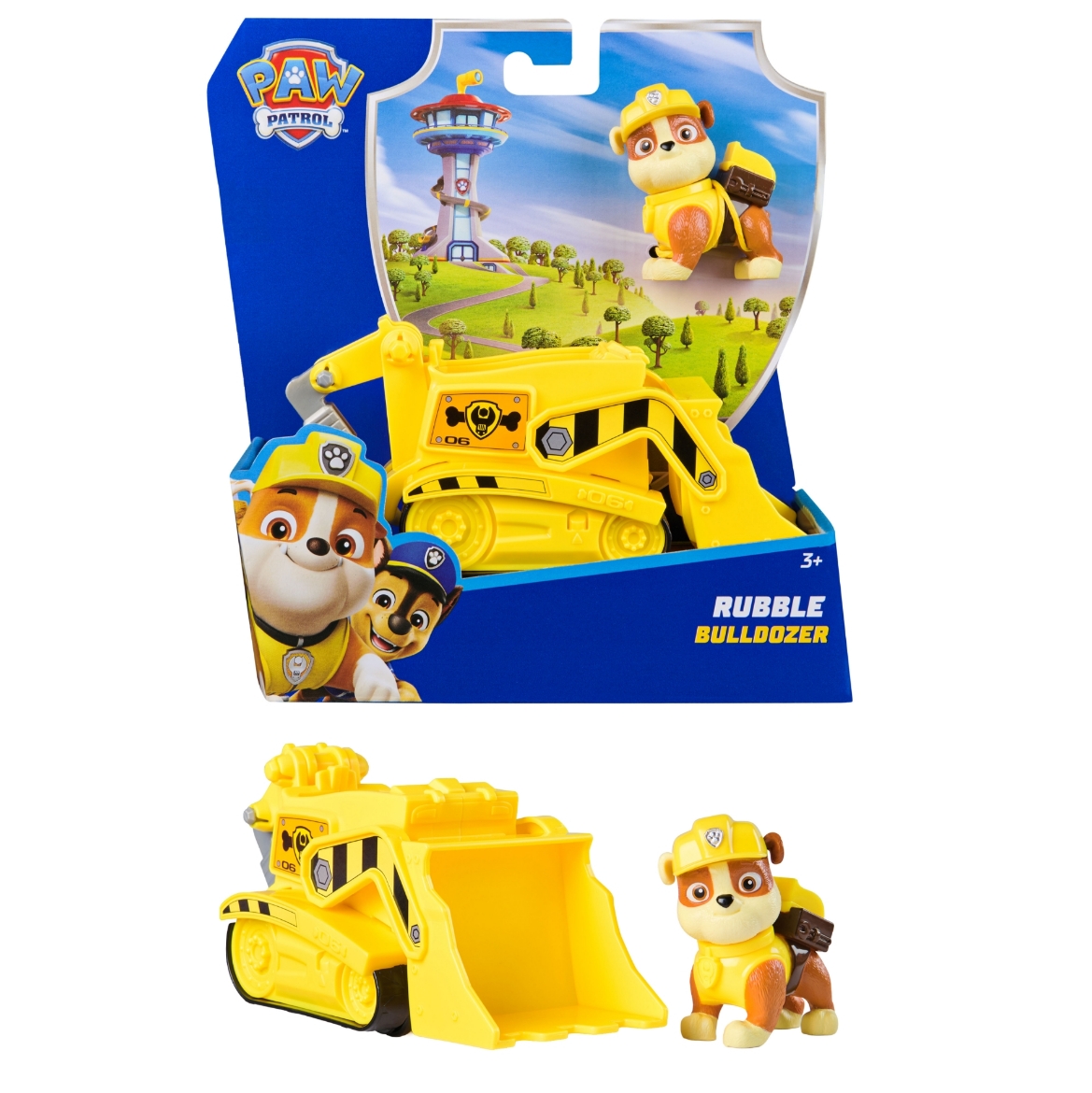 Picture of Paw Patrol Sustainable Basic Vehicle - RUBBLE