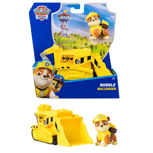 Picture of Paw Patrol Sustainable Basic Vehicle - RUBBLE