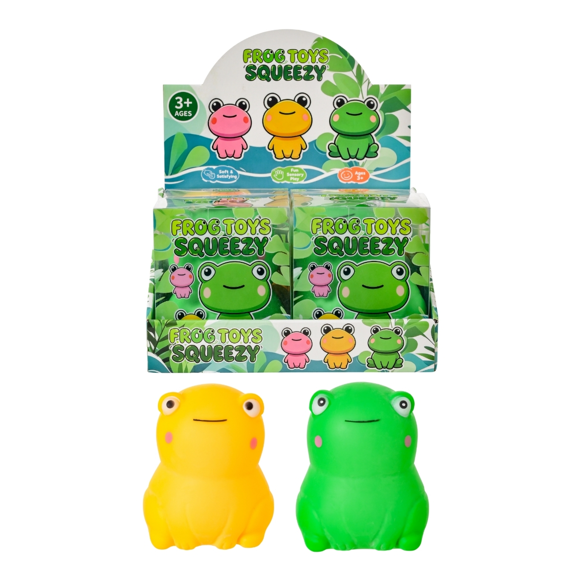 Picture of Squishy Jumbo Frog assorted ( ONLY SOLD in Display of 4 )