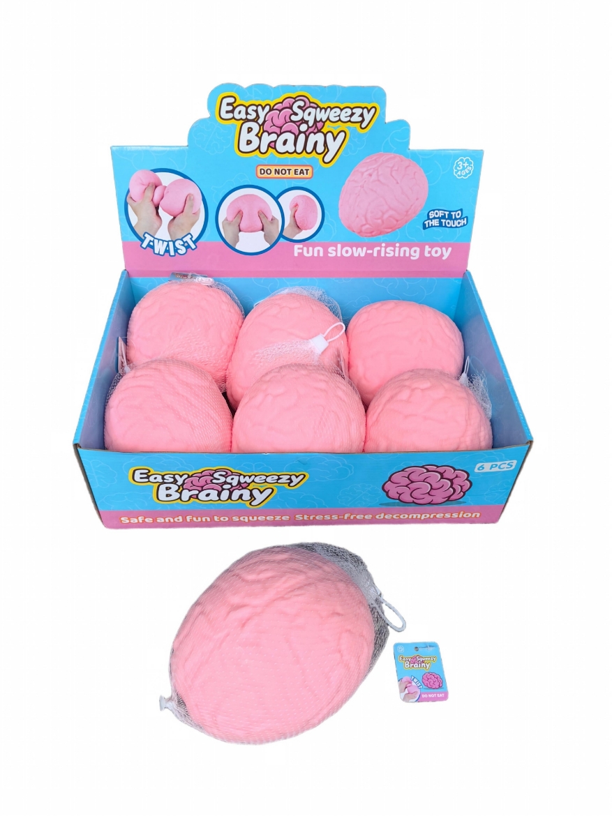 Picture of Squishy Jumbo Brain ( ONLY SOLD in Display of 6 )