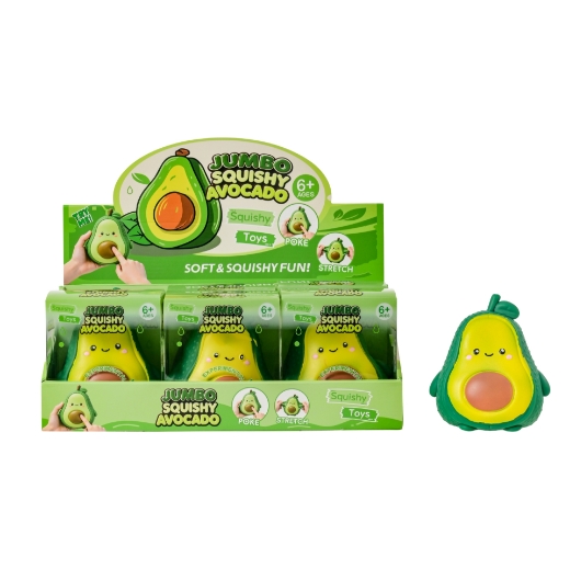 Picture of Squishy Jumbo Avocado ( ONLY SOLD in Display of 6 )