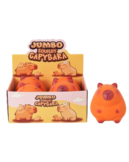 Picture of Squishy Jumbo Capybara ( ONLY SOLD in Display of 4 )