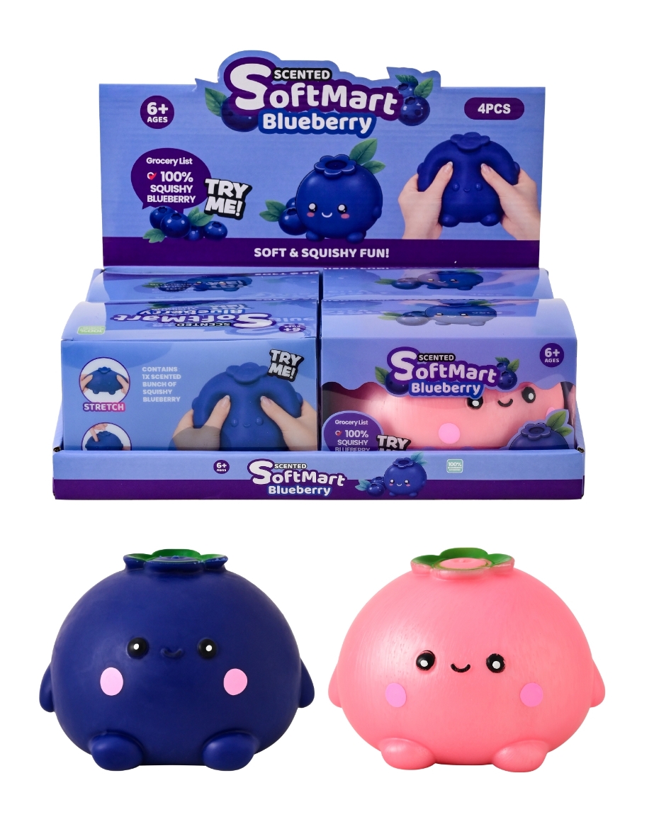 Picture of Squishy Jumbo Blueberry ( ONLY SOLD in Display of 4 )