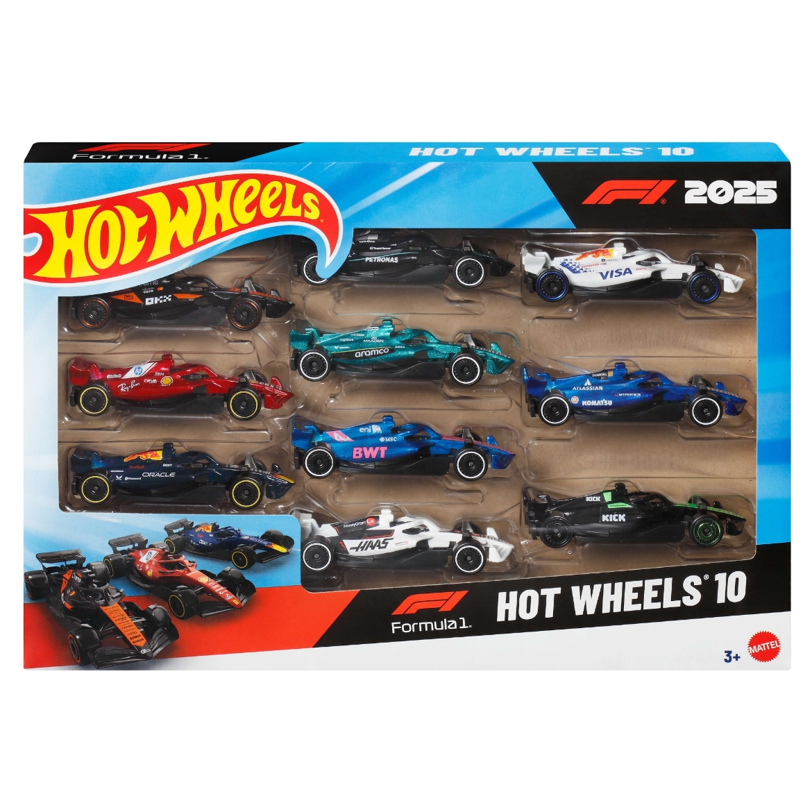 Picture of Hot Wheels "RaC" 10-Pack F1