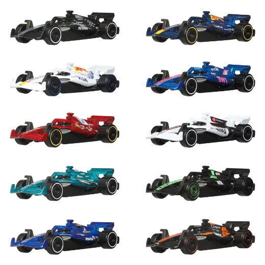 Picture of Hot Wheels "RaC" 10-Pack F1