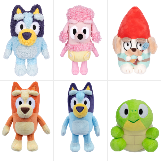 Picture of Bluey Series 15 Single Plush assorted - Family ( ONLY SOLD in Carton of 10 )