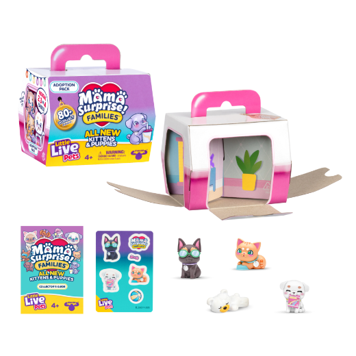 Picture of Little Live Pets Mama Surprise Families Adoption Pack Series 2 assorted ( ONLY SOLD in Display of 18 )