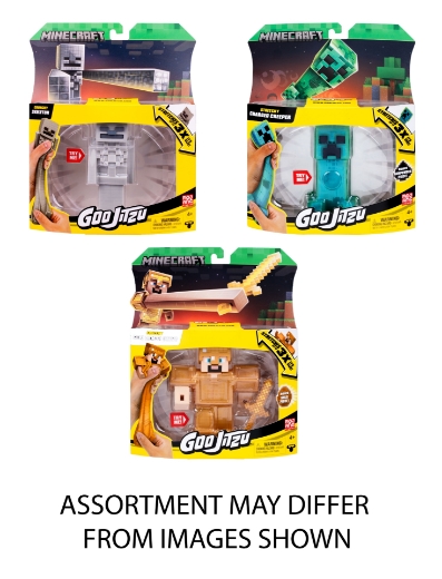 Picture of Goo Jit Zu Minecraft Series 3 Hero Pack assorted ( ONLY SOLD in Carton of 3 )