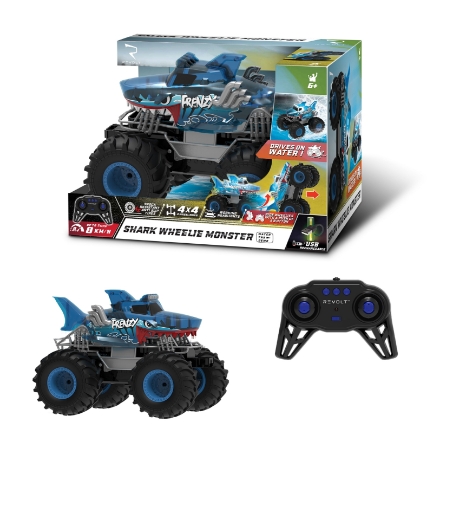 Picture of Revolt Radio Control Amphibious Shark Wheelie Monster