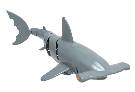 Picture of Revolt Radio Control Hammerhead Diving Shark