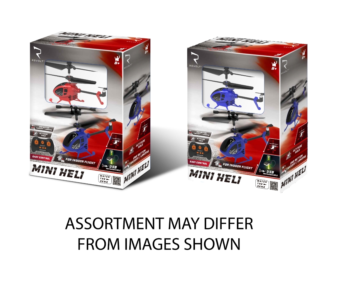 Picture of Revolt Radio Control 2.4Ghz Mini Helicopter assorted - REFRESH