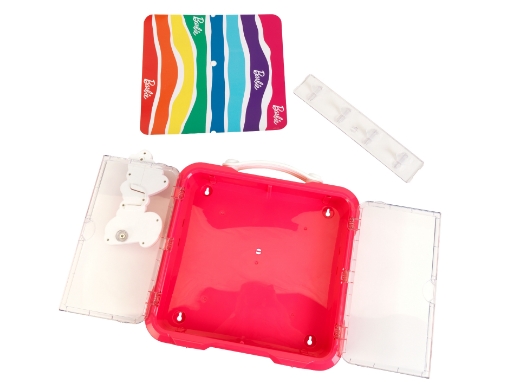 Picture of Barbie Dolls Carry Case for 4 Dolls with Illuminated Barbie Logo