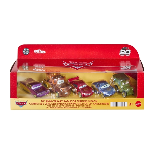 Picture of Disney Cars Diecast 20th Anniversary 5 Pack