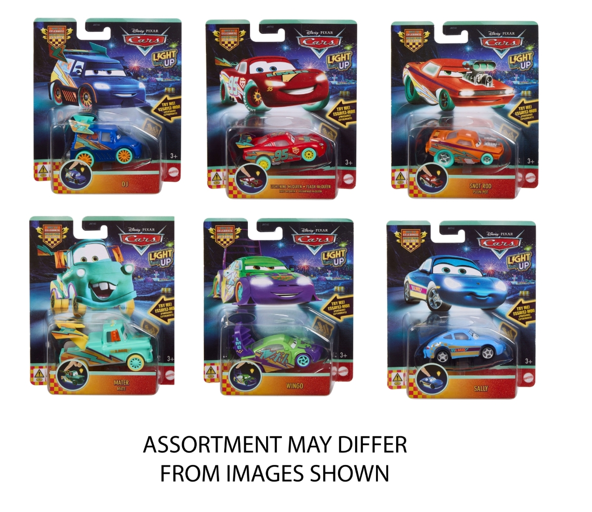 Picture of Disney Cars Light-Up Singles Diecast assorted ( ONLY SOLD in Carton of 8 )