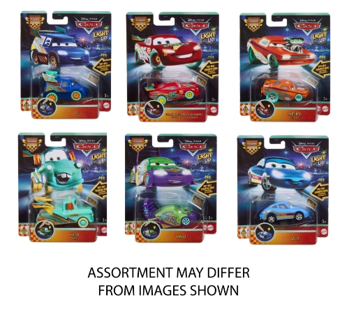 Picture of Disney Cars Light-Up Singles Diecast assorted ( ONLY SOLD in Carton of 8 )