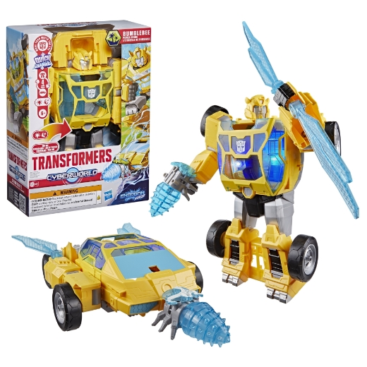 Picture of Transformers Cyberworld Power Spark Bumblebee